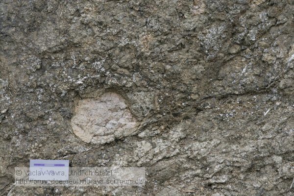 foto 8: kausticky přeměněný sediment