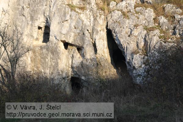 Rudice: drobné jeskyně