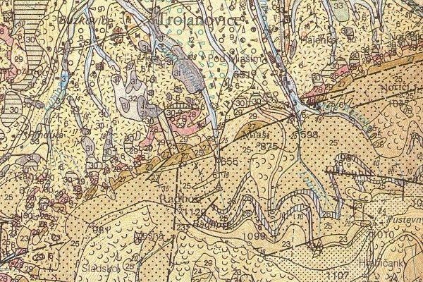 Trojanovice: geologická mapa